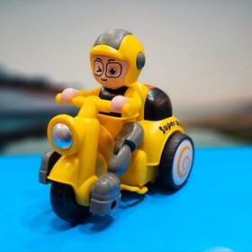 تصویر آدمک موتور سوار 