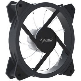 تصویر فن خنک کننده کیس اوریکو Orico CSF-6LD Case Fan 120mm Orico CSF-6LD Case Fan 120mm with RGB Lighting