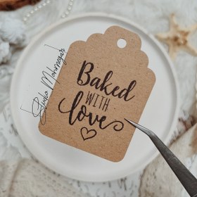 تصویر تگ قنادی کد 329 ( بسته 30 عددی ) 