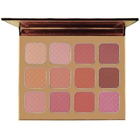تصویر پالت رژگونه 12 رنگ کارکتر مدل Character Majestic blush Palette 