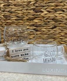 تصویر لیوان پیرکس گودمورنینگ کد m93 Pyrex Goodmorning glass Code m93