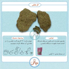 تصویر گز علفی درجه یک - بسته 100 گرمی (Quercus infectoria) 