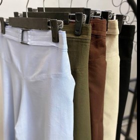 تصویر شلوار دامنی لینن 