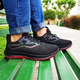 تصویر کفش پیاده روی زنانه شیما مدل کاستا کفش شیما 3 ماه گارانتی زیره کفش شیما 40 مشکی زرشکی 