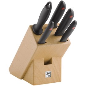 تصویر سرویس چاقوی ۶ پارچه زولینگ مدل تویین پوینت zwilling twin point knife set 6 pcs 