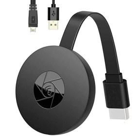 تصویر دانگل HDMI کروم‌کست مدل Chromecast ۴K با قابلیت انتقال بی‌سیم 