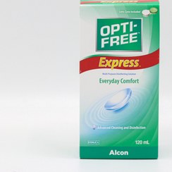 تصویر محلول لنز اپتی فری120 optifree