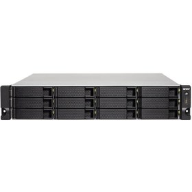 تصویر ذخیره ساز تحت شبکه کیونپ مدل TS-1231XU-RP-4G ا QNAP TS-1231XU-RP 4GB NAS Storage QNAP TS-1231XU-RP 4GB NAS Storage