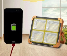 تصویر چراغ خورشیدی AKOVA مدل SOLAR LED LIGHT ظرفیت ۳۰۰ وات با درجه حفاظت IP66 