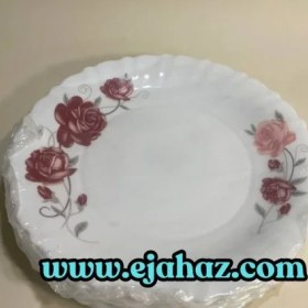 تصویر بشقاب پلوخوری پارس اپال فله کد 122 بسته 6 عددی 