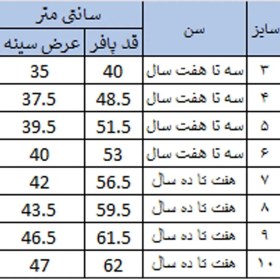 تصویر پافر پسرانه بچه زنبور مدل NB765 