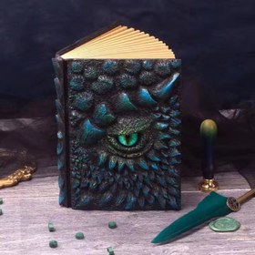 تصویر دفتر طرح اژدها Dragon notebook 