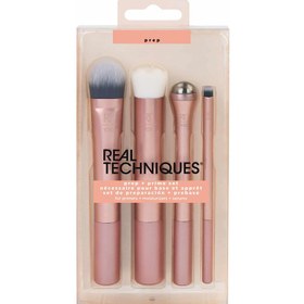 تصویر ست براش 4 عددی مراقبت پوست ریل تکنیک Real Techniques Prep And Prime Brush Set 