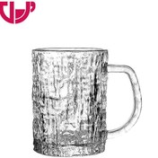 تصویر ماگ دلی گلس مدل یخی 