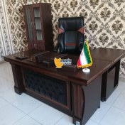 تصویر میز مدیریت مدل ویکتور باال بغل 