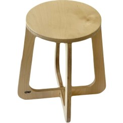 تصویر چهار پایه چوبی سایز بزرگ گود وود 