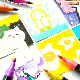 تصویر ماژیک رنگ آمیزی اکلیلی 