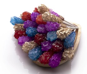 تصویر نبات چوبی رنگی 