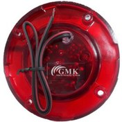 تصویر آژیر پیزو فلاشری گرد 12 ولت 