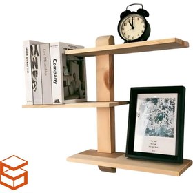 تصویر شلف دیواری کم جا مدل FD08 