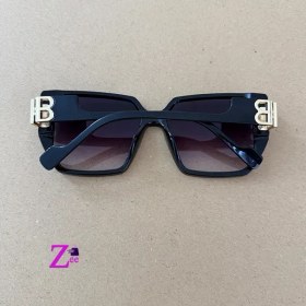 تصویر عینک آفتابی uv 400 زنانه مشکی کد 08 