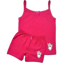 تصویر تاپ شلوارک بیسیک بچگانه - فروشگاه لباس بچگانه لیلو کید 