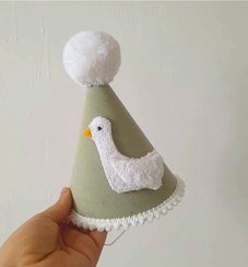 تصویر کلاه تولد فانتزی غاز 