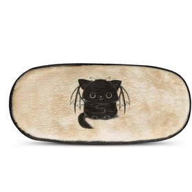 تصویر طرح گربه کد250 برای چشم بند کورال Cat Design for Coral250 Sleep Mask