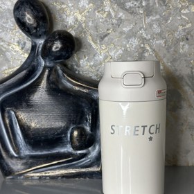 تصویر ماگ سفری STRETCH طرح شاین دار حجم 500میل 