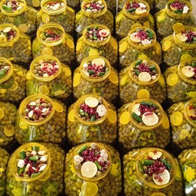 تصویر زیتون کبابی گریل شده (5 کیلویی ) 