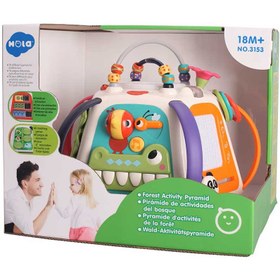 تصویر مكعب هوش موزيكال چراغ دار هولاتویز 