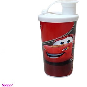 تصویر لیوان کودک طرح مک کویین کد 22 