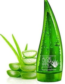 تصویر ژل آبرسان و روشن کننده وترمیم کننده آلوئه ورااصل داو ۹۹٪ ALOEVERA