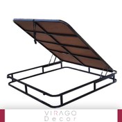 تصویر کفی تخت فلزی جکدار تمام کلاف 