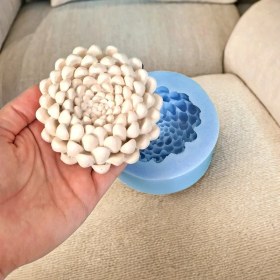 تصویر قالب سیلیکونی گل داودی 