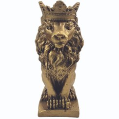 تصویر مجسمه رزین پلی استر،شیر Resin lion sculpture