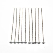 تصویر فیتیله شمع سازی موم خارجی درجه یک 15 سانتی رنگ کاهی (روسی) 