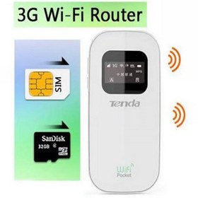 تصویر مودم 3G - 4G تندا 3G185 WiFi 3G Modem 3G - 4G Tenda 3G185 WiFi 3G