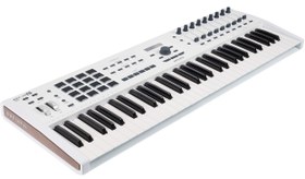 تصویر میدی کنترلر Arturia KeyLab 61 Essential MKII White 