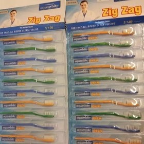 تصویر مسواک ورقی 12عددی 