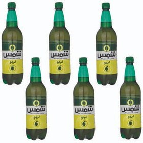 تصویر نوشیدنی مالت لیمو شمس - 1000 میلی لیتر بسته 6 عددی 