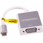 تصویر تبدیل Ifortech Type-C to VGA Ifortech Type-C to VGA Adapter