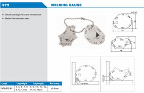 تصویر گیج جوشکاری آکاد 01-012-972 