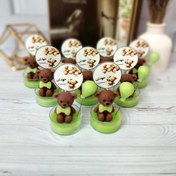 تصویر گیفت شمع تدی - تمامی رنگ ها قابل سفارش هست 