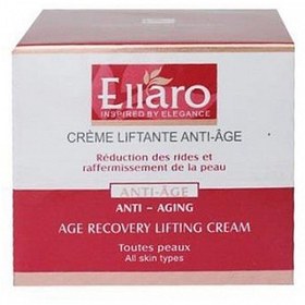 تصویر کرم ضد چروک و لیفتینگ الارو مدل anti age حجم 50 میلی لیتر Ellaro anti wrinkle and lifting cream anti age 50ml