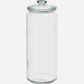 تصویر بانکه شیشه ای 1.8 لیتر ایکیا مدل VARDAGEN IKEA ا VARDAGEN Jar with lid clear glass 1.8 l VARDAGEN Jar with lid clear glass 1.8 l