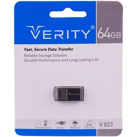 تصویر فلش مموری وریتی مدل VERITY V823 ظرفیت 64 گیگابایت USB3.0 VERITY V823 64GB USB3.0 Flash Memory