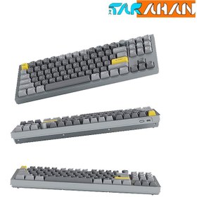 تصویر کیبورد گیمینگ باسیم کیکرون مدل Q3 Keychron Q3 USB Mechanical Wired Gaming Keyboard