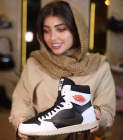 تصویر کتونی دخترانه نایک جردن ساقدار اورجینال NIKE JORDAN