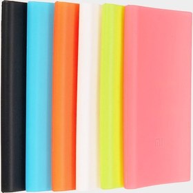 تصویر کاور سیلیکونی شیائومی برای پاور بانک 5000 میلی آمپر Xiaomi Silicone Cover For Xiaomi 5000mAh Power Bank